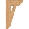 Ekena Millwork Traditional Slat Smooth Bracket, Western Red Cedar, 5 1/2"W x 18"D x 30"H BKT06X18X30TRA06SWR - alternate 3